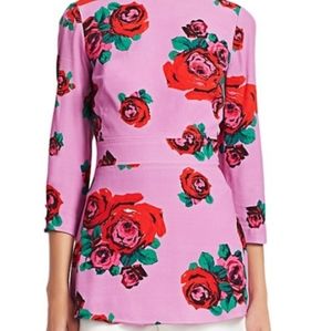 Lela Rose Peplum Top